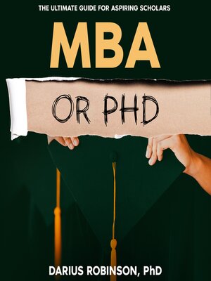 cover image of MBA or PhD